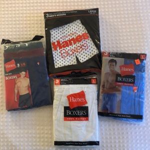 Men’s Hanes Boxers